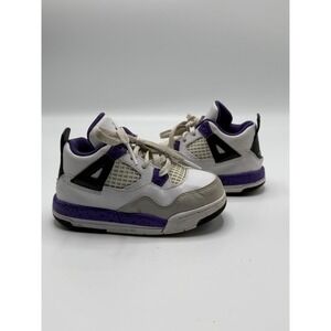 Jordan 4 Retro Ultraviolet 308500-108 Toddler Size 7.5C Pre-Owned‎ No Box
